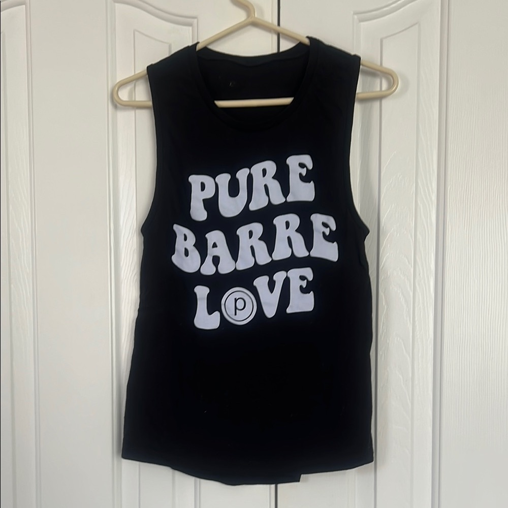 Pure Barre Black Tank Top